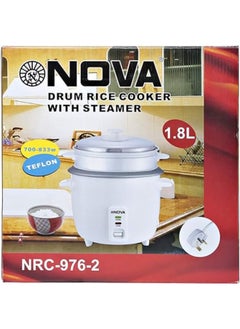 Buy Rice Cooker With Steamer 1.8L NRC-976-2 in UAE