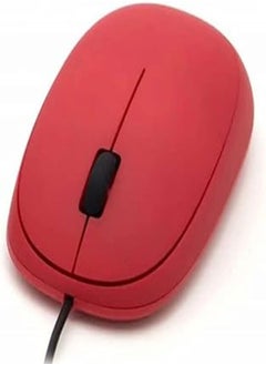 Buy Wired Optical Mouse Red-M02R in Egypt