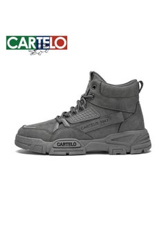 اشتري New CARTELO Fashion High Top Outdoor Work Boots في السعودية