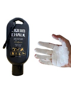 Buy Liquid Chalk，Gym Chalk， Lifting Chalk，Rock Climbing Chalk，Pole Grip，Chalk for Weightlifting Chalk，Workout Chalk，Liquid Chalk Weightlifting，Dry Hands Pole Grip（Black Bottle，50ml） in Saudi Arabia