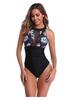 Buy Women's One Piece Swimsuit, Deep Cut Bikini, Bandeau Bathing Suits, Body Shape Cover in Saudi Arabia