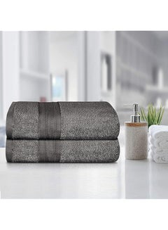 اشتري Home Luxury Bath Towel | 100% Cotton Quick Dry | Highly Absorbent Bathroom Towels | Ultra Super Soft | Size: 75X150 Cm, Charchol في السعودية