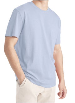 Buy Relaxed Fit T-shirt For Men – Cotton - Half Sleeves Crew Neck Tee in Egypt