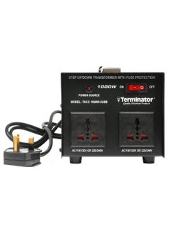 Buy Converter With2USB Sockets 1000W 110V/220V-220V/110V in UAE