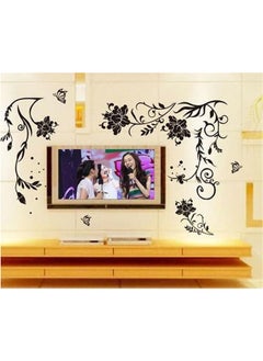 اشتري Butterfly TV Background Wall Stickers Environmentally Friendly Removable Wall Stickers في مصر