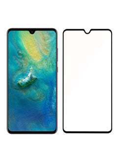 Buy Tempered Glass Screen Protector For Huawei Mate 20 Black in Saudi Arabia