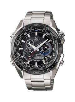 اشتري Edifice Chronograph Solar Powered Stainless Steel Men's Watch EQS-500DB-1A1DR في الامارات