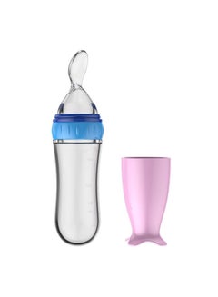 Buy TOT Easy Feeding: Squeeze and Serve with the Soft Spoon Head Baby Paste Bottle in UAE