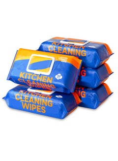 اشتري Multipurpose Biodegradable Disposable Microfiber Kitchen Cleaning Wipes Cloth Set في الامارات