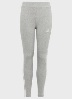 اشتري Essentials 3-Stripes Cotton Leggings في الامارات