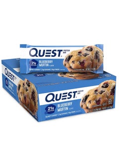 Buy 12 Piece Protein Bars Blueberry Muffin 720g in UAE