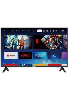 اشتري LED Smart TV, HD, 32-inch, Android 12.0, A+ Screen, WiFi, Miracast, Netflix, YouTube, Prime Video, 3 HDMI ports, 2 USB ports, 2 AV inputs, 1 Cat6 & Stereo With Dual Speakers. في الامارات