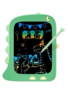 اشتري SYOSI LCD Writing Tablet Toddler Toys, Erasable 8.5 Inch Doodle Board Drawing Pad Gifts for Kids, Dinosaur Toys Gift, Education Learning Boys Girls 2 3 4 5 6 Years Old (Green) في الامارات