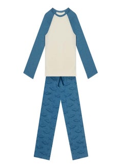 اشتري Greentreat Boys Bamboo Loungewear Set في الامارات