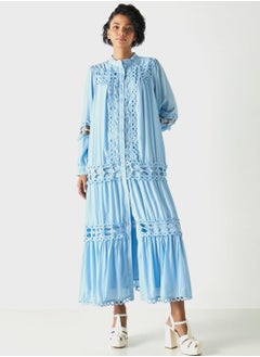 Buy Openwork Tiered Dress in Saudi Arabia