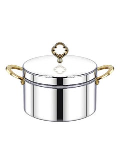 اشتري Puff Insulated Stainless Steel Casserole Hotpot 7500ML في الامارات