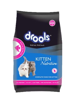 اشتري Kitten 1 To 12 Months Dry Cat Food Ocean Fish Multicolour 0.4kg في الامارات