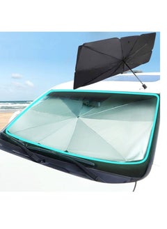 Buy Car Windscreen Sunshade Umbrella Sunscreen Heat insulating Foldable Parasol UV protection 1 Pcs  140X79 CM in Saudi Arabia