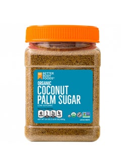 Buy Betterbody Foods Organic Coconut Palm Sugar, Gluten-Free, Non-Gmo, Low Glycemic Sugar Substitute, 1.5 Lbs,24 Ounce in UAE