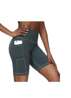 Buy Womens Athletic High Waisted Yoga Shorts in Saudi Arabia