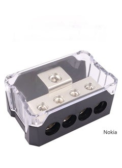 Buy Car Audio Amplifier Retrofit Pure 1 n 4 Out Ground Distribution Box Junction Box Splitter Hub in UAE