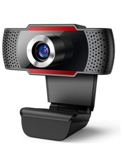 اشتري Web Cameras for Computers, XVersion 1080P HD USB Webcam with Microphone for PC/Laptop/Desktop/Video Calling/Conferencing 1080p HD Noise Reduction Digital Mic [Plug and Play] - Black في الامارات