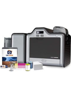 اشتري Card Imaging Fargo HDP5000 Dual Side High Definition ID Card Printer & Supplies Bundle Software 89640 في الامارات