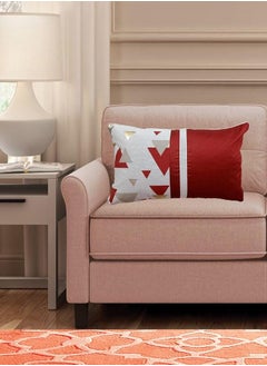 Buy Home Town Cushion 30X50 Cm Red in Saudi Arabia