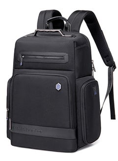 Buy B00499 Business backpack large capacity men's daily Laptop waterproof 15.6 inch Computer Backpack, Black in Egypt