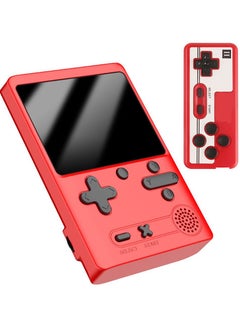Buy Red Retro Handheld Game Console with 500 Classical FC Games 3.0 Inches Screen Portable Video Game Consoles Handheld Video Games Support for Connecting TV and Two Players in Saudi Arabia