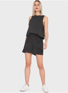 Buy Paperbag Waist Shorts in Saudi Arabia