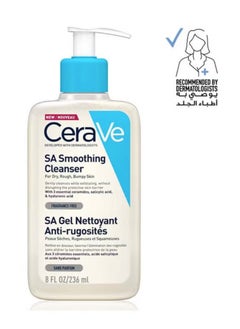 Buy SA Smoothing Cleanser For Dry, Rough And Bumpy Skin With Salicylic Acid 236ml in UAE