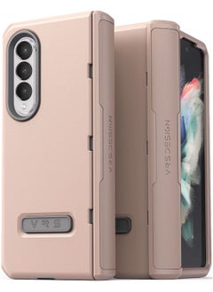 Buy Terra Guard Modern Case Cover with Hinge Protection for Samsung Galaxy Z Fold 3 - Pinksand in UAE