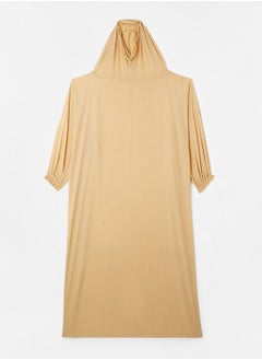 Buy Praying Dress In Plain Colour With Attached Veil in Saudi Arabia