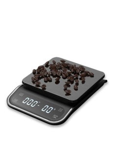 Buy Brutelle Electric Coffee Scale V60 Scale High Precision 5000g Rechargeable LCD Display with Timer for Home Office Outdoor Travel in Saudi Arabia