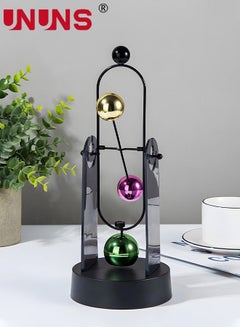 Buy Newtons Cradle,Balance Toy,Automatic Swing Motion Perpetual Motion Model,Physics Pendulum Science Desk Office Decor Toy in Saudi Arabia