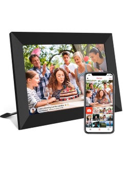 Buy 10.1 Inch Smart WiFi Digital Photo Frame 1280x800 IPS LCD Touch Screen, Auto-Rotate Portrait and Landscape, Built in 16GB Memory, Share Moments Instantly via Frameo App from Anywhere in Saudi Arabia