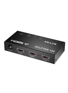 اشتري موزع HDMI 1x2، محول تلقائي لمنفذ HDMI، يدعم 3D Full HD 1080P للكمبيوتر الشخصي HDTV DVD HDPS3 في السعودية