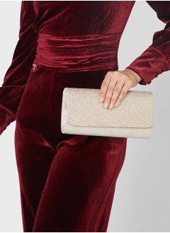 Buy Diamante Sparkle Evening Clutch Bag in UAE