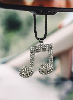 Buy Car Pendant Fancy Diamond Music Symbol Fancy Pendant 1 Pcs in Saudi Arabia