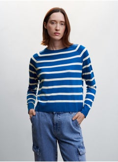 Buy Striped Knitted Sweater in UAE