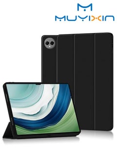 Buy Case for Huawei Matepad Pro 13.2 (2023) Ultra Thin Super Light Strong Magnetic Flip PU Smart Stand Protective Case (Black) in UAE