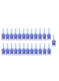 Buy Derma Ultima A6 Replacement Cartridge 36 Needles 25 Pieces Blue 8cm in UAE