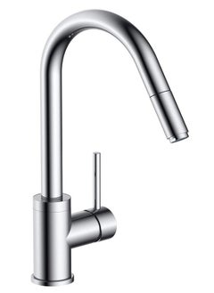 Buy PullOut Kitchen Mixer Chrome in Saudi Arabia