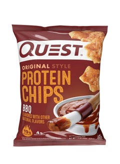 Buy Quest Protein Chips BBQ Pack of 8 in UAE