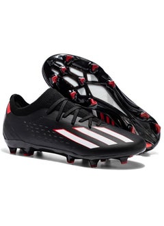 Buy Mens Soccer Shoes Firm Ground Soccer Cleats Outdoor Indoor Professional Youth Boys Football Shoes Unisex Football Cleats in Saudi Arabia