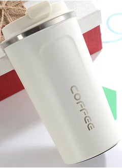 Buy 510ml Travel Coffee Mug Stainless Steel Vacuum Keep Cold and Hot Drinks 17oz Insulated Tumbler Leak Proof for Home Office Outdoor Works in UAE