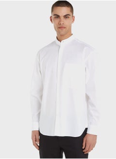 Buy Essential Poplin Slim Fit Shirt in UAE