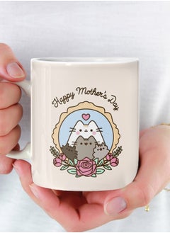 Buy Happy Mother's Day Mug Ceramic Mug for Tea and Coffee Multicolour 11Oz in Saudi Arabia