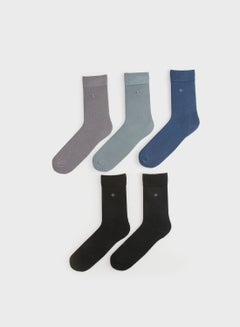 Buy 5 Pack Crew Socks in UAE